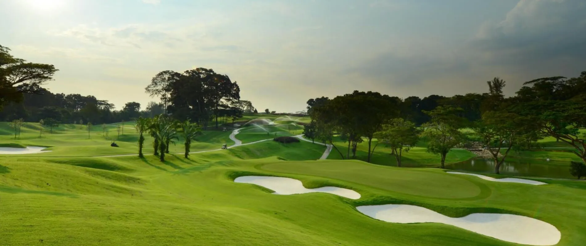 The golf course at Sembawang Country Club